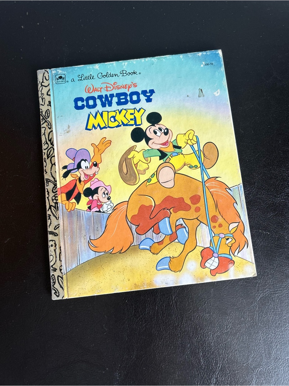 3 for $20 🐣 A Little Golden Book Walt Disney’s Cowboy Mickey